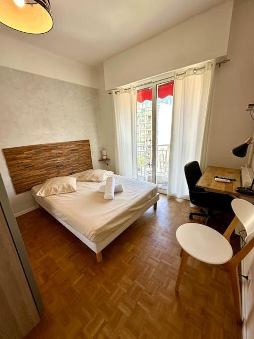 Appartement Avec 4 Chambres Doubles - Proche De La Mer, Des Transports Et De La Promenade Des Anglais 니스 외부 사진
