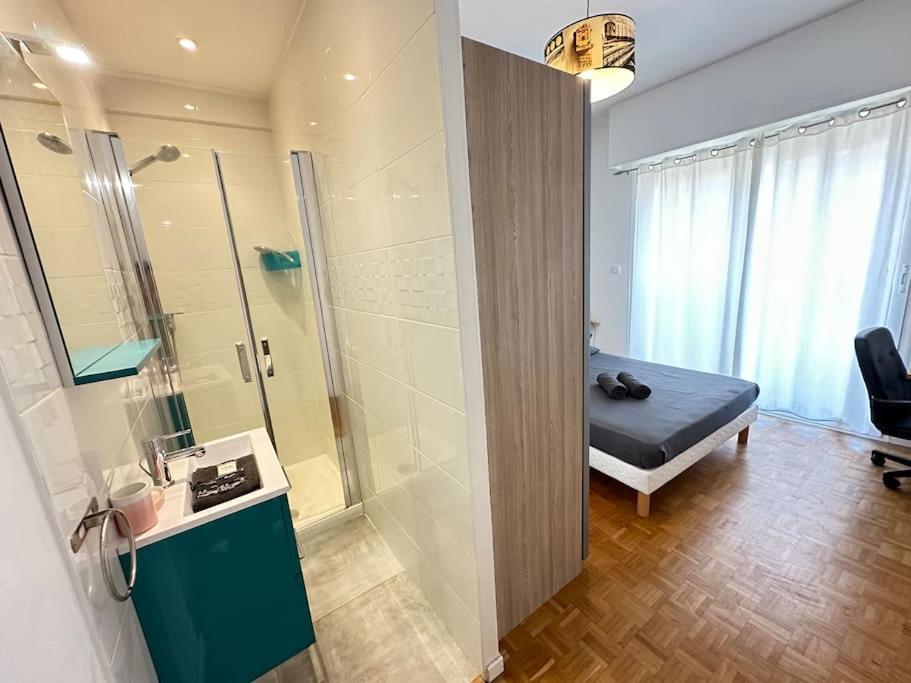 Appartement Avec 4 Chambres Doubles - Proche De La Mer, Des Transports Et De La Promenade Des Anglais 니스 외부 사진