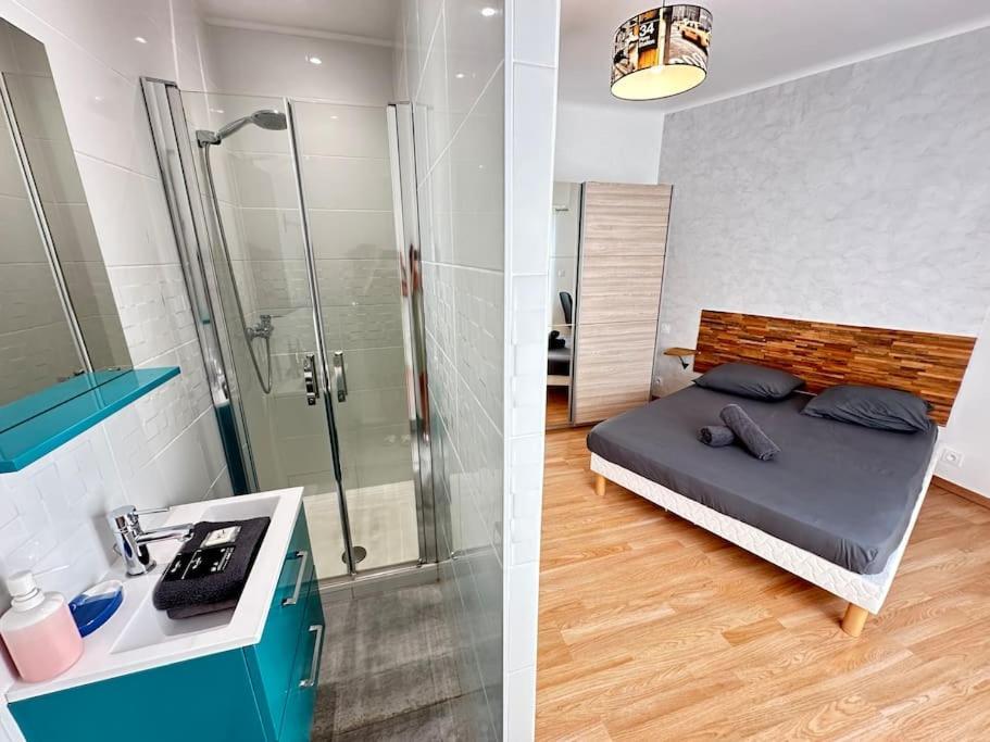 Appartement Avec 4 Chambres Doubles - Proche De La Mer, Des Transports Et De La Promenade Des Anglais 니스 외부 사진