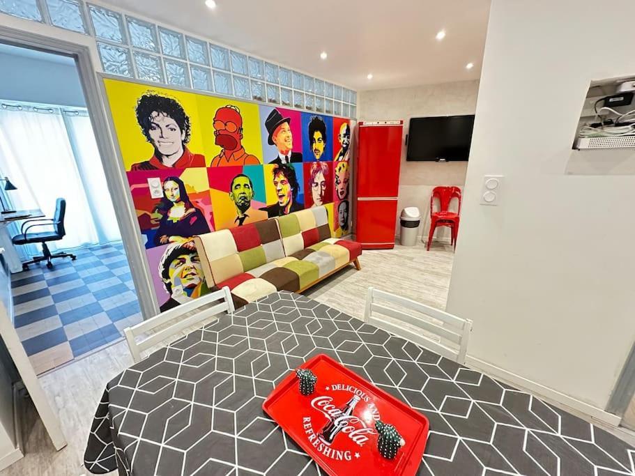 Appartement Avec 4 Chambres Doubles - Proche De La Mer, Des Transports Et De La Promenade Des Anglais 니스 외부 사진